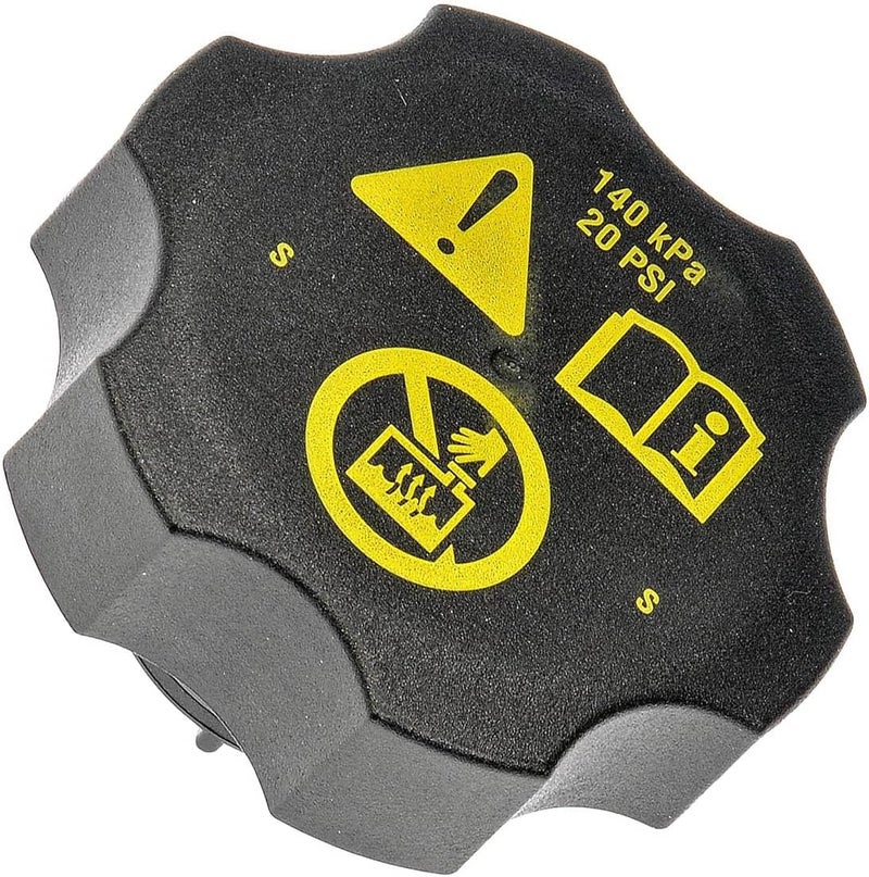 APDTY 115465 Coolant Reservoir Cap aka Radiator Surge Tank Bottle Cap - Image 1